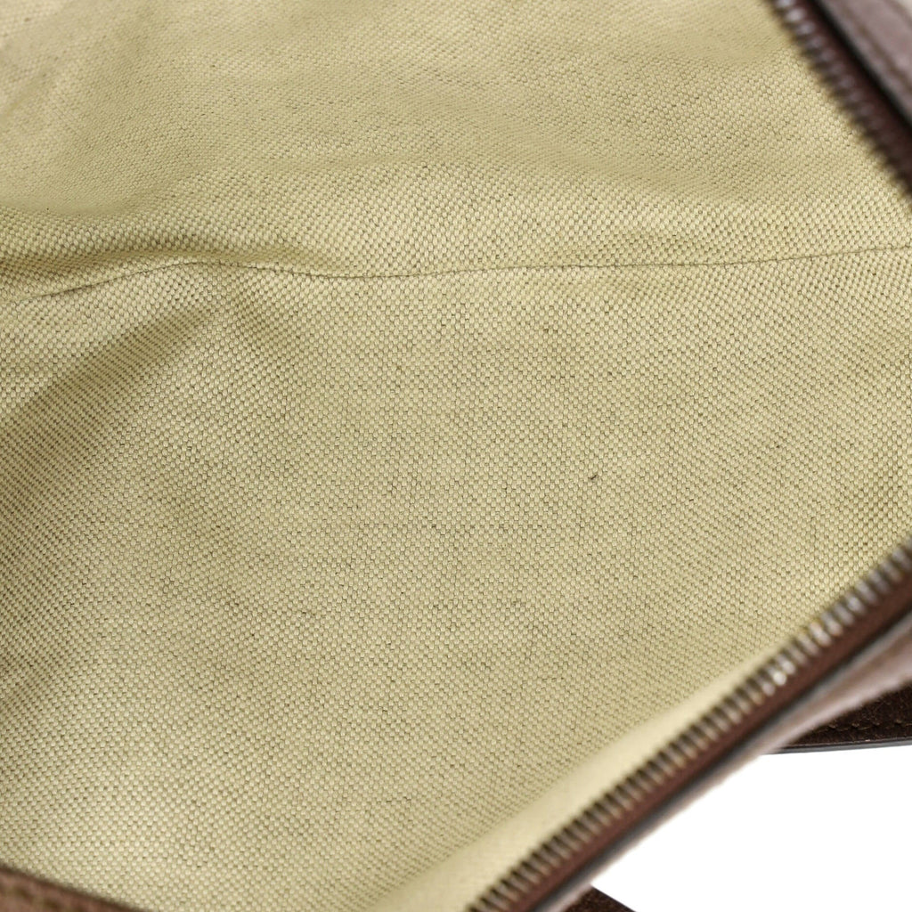 Ophidia Half Moon Hobo GG Coated Canvas Small