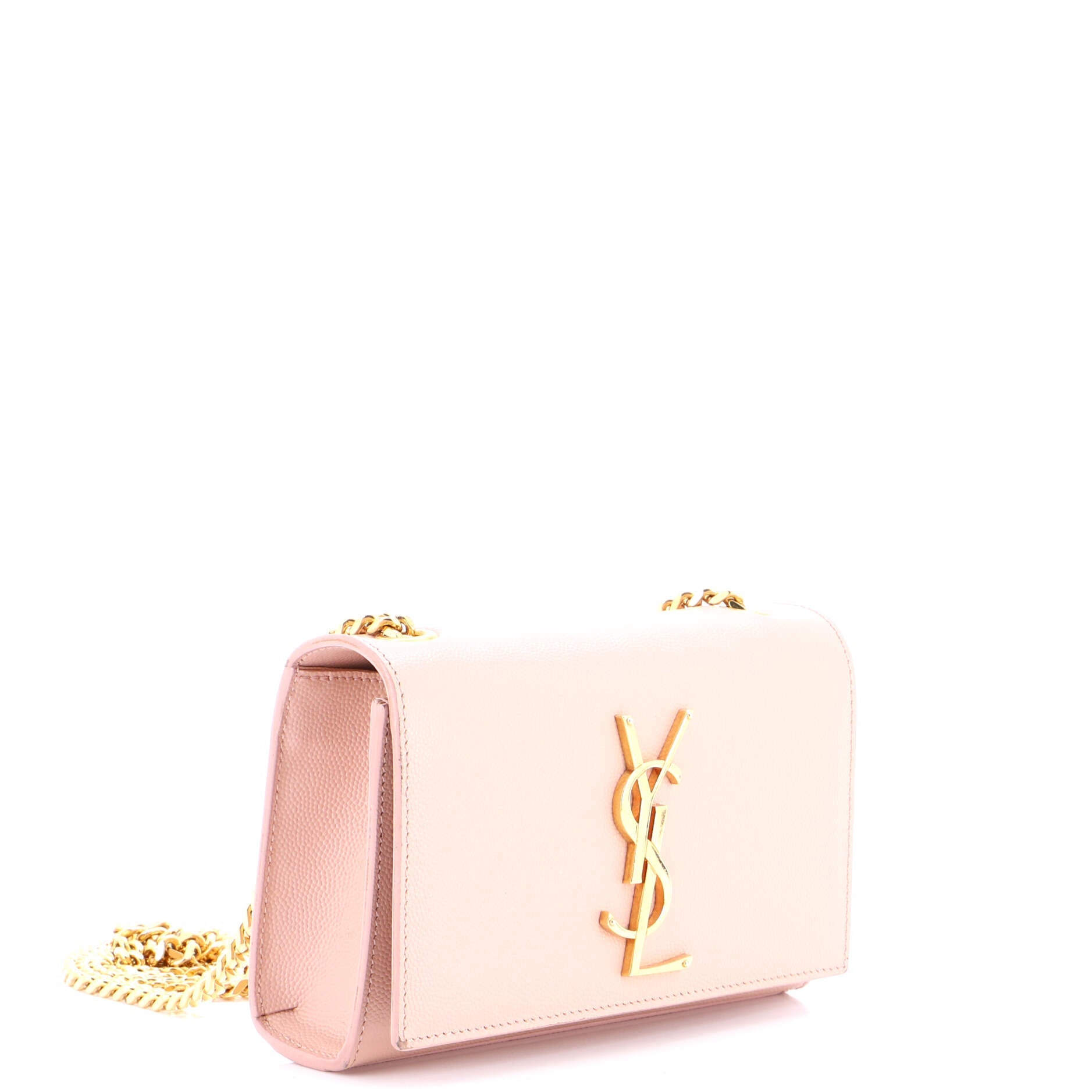 Classic Monogram Crossbody Bag Grainy Leather Small