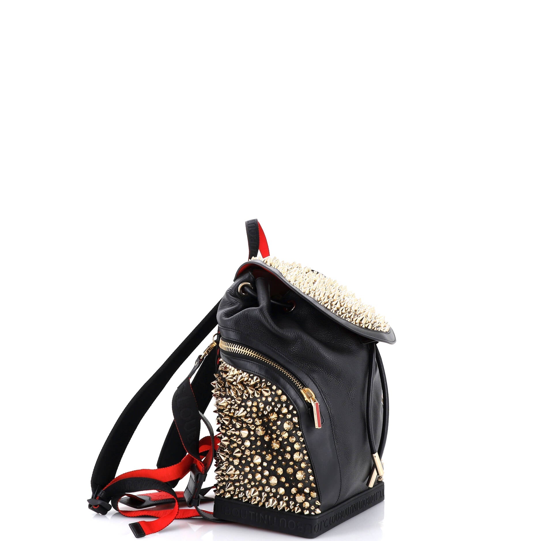 Explorafunk Backpack Spiked Leather