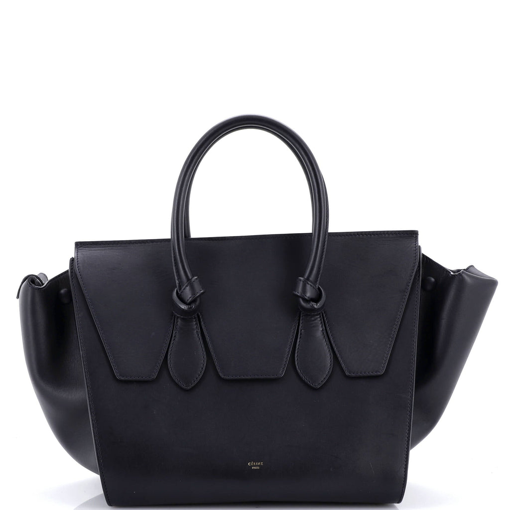 Tie Knot Tote Smooth Leather Small