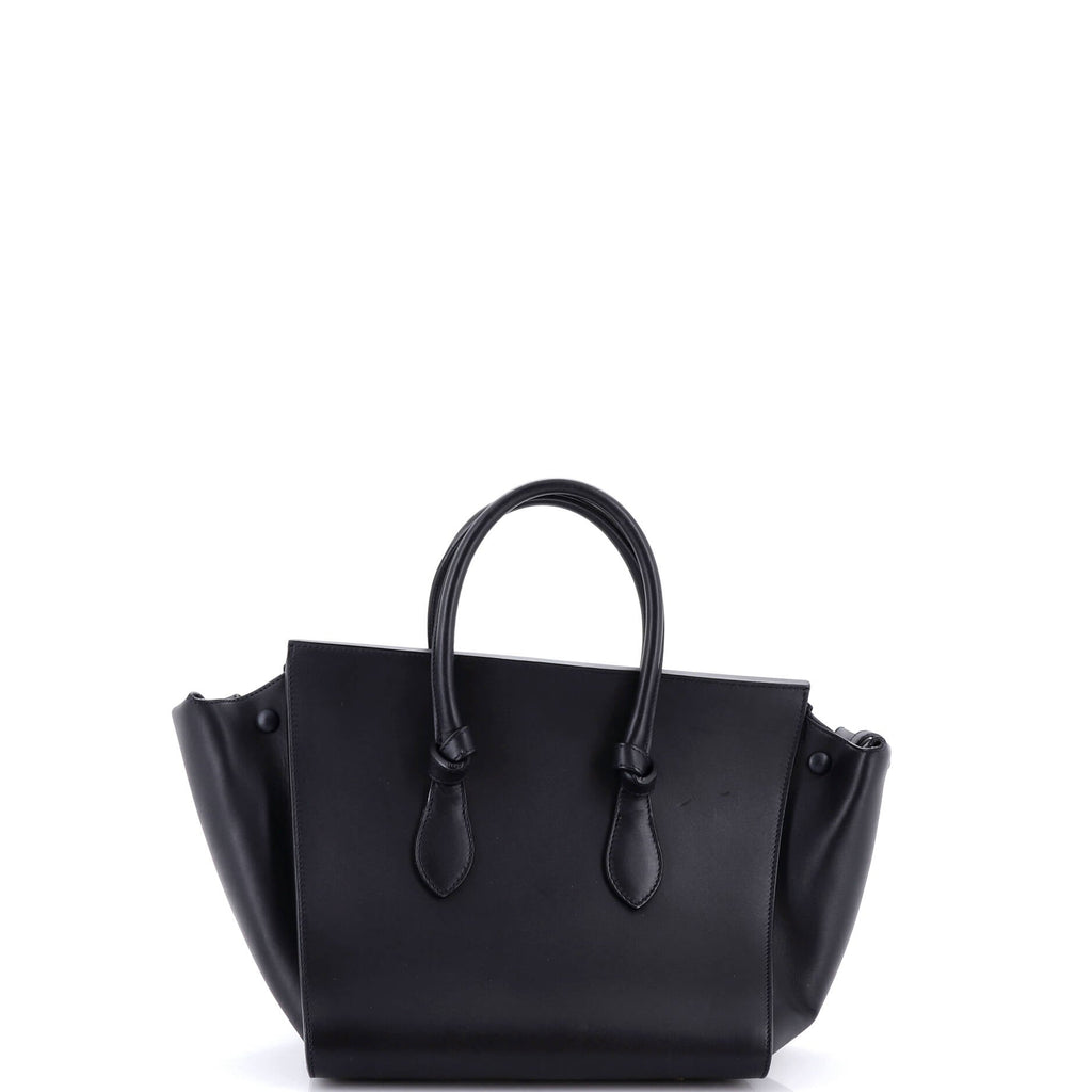 Tie Knot Tote Smooth Leather Small