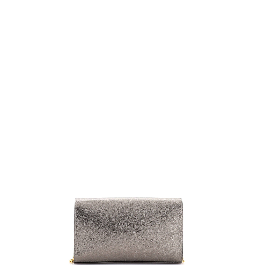 Classic Monogram Wallet on Chain Leather