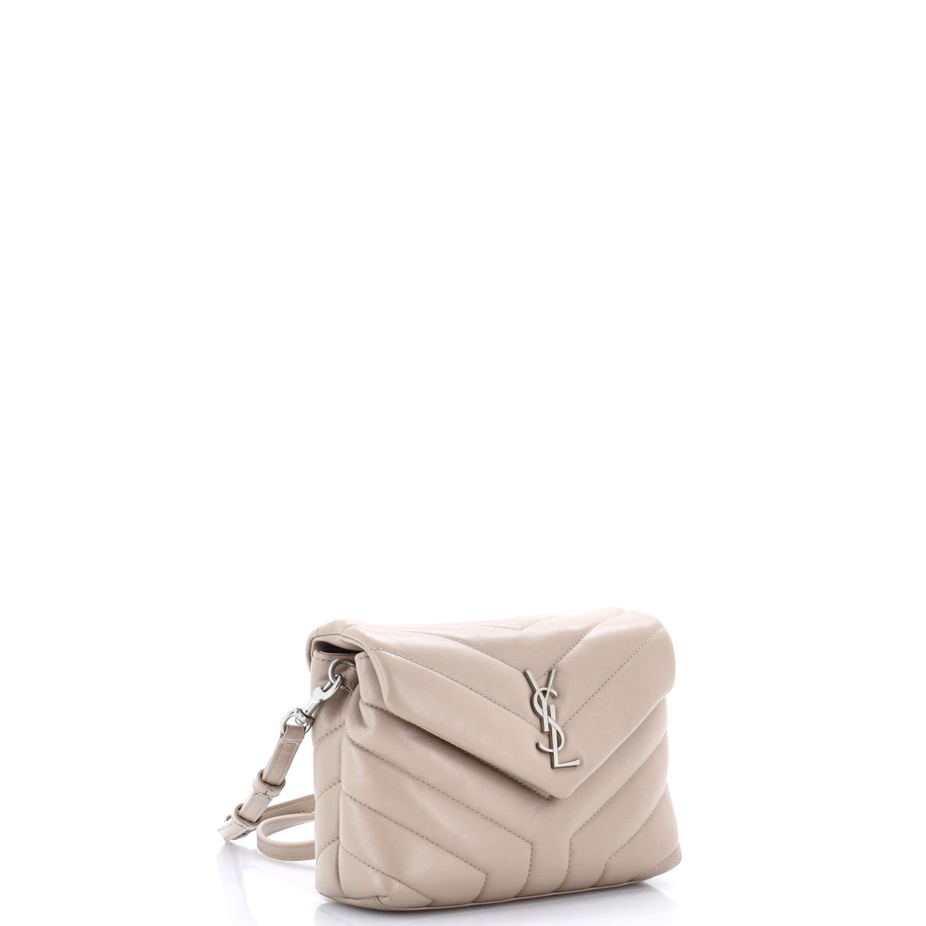 Loulou Shoulder Bag Matelasse Chevron Leather Toy