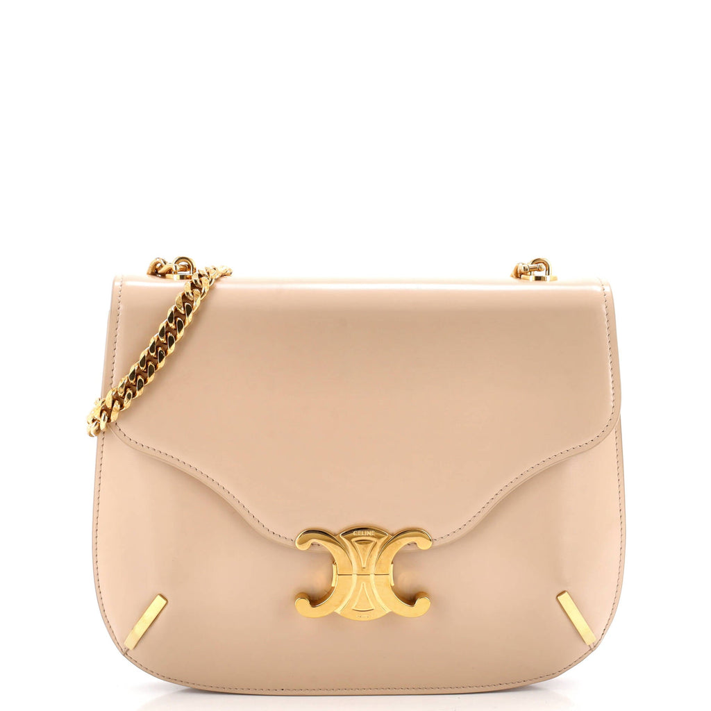 Besace Triomphe Shoulder Bag Smooth Calfskin Small