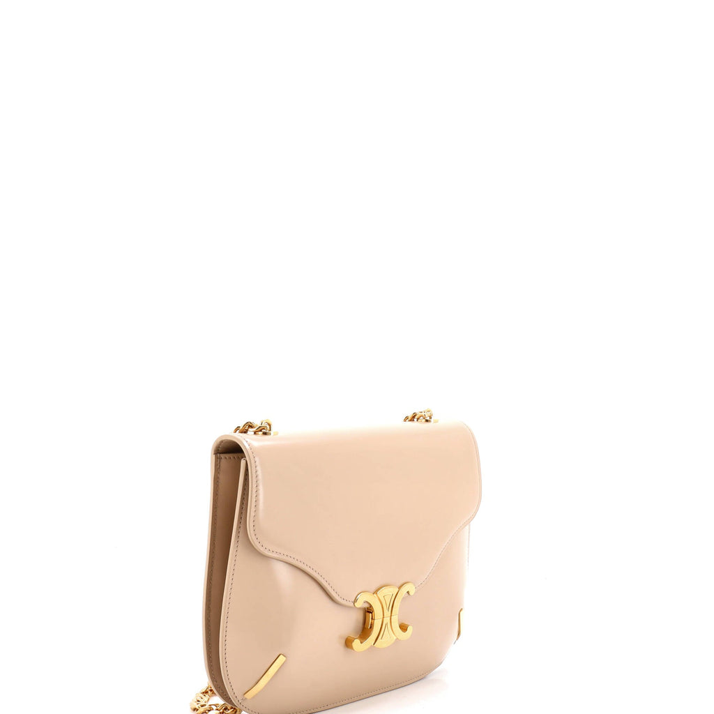 Besace Triomphe Shoulder Bag Smooth Calfskin Small
