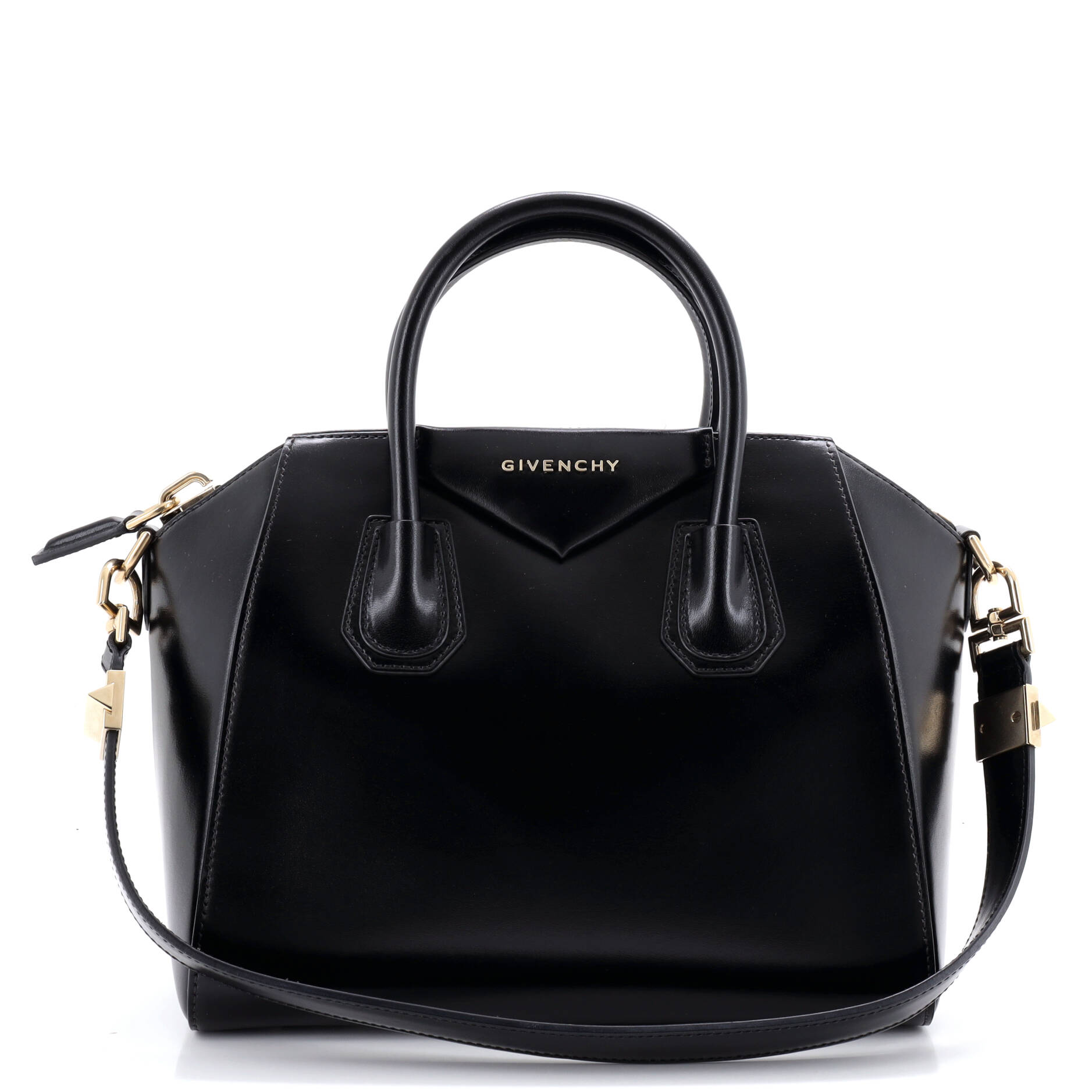 Antigona Bag Glazed Leather Small