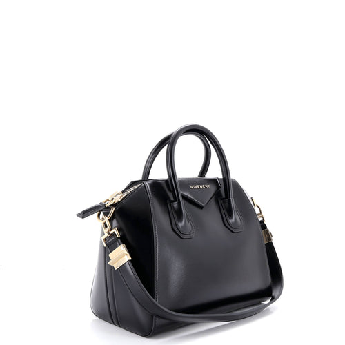 Antigona Bag Glazed Leather Small