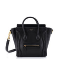 Luggage Bag Smooth Leather Nano