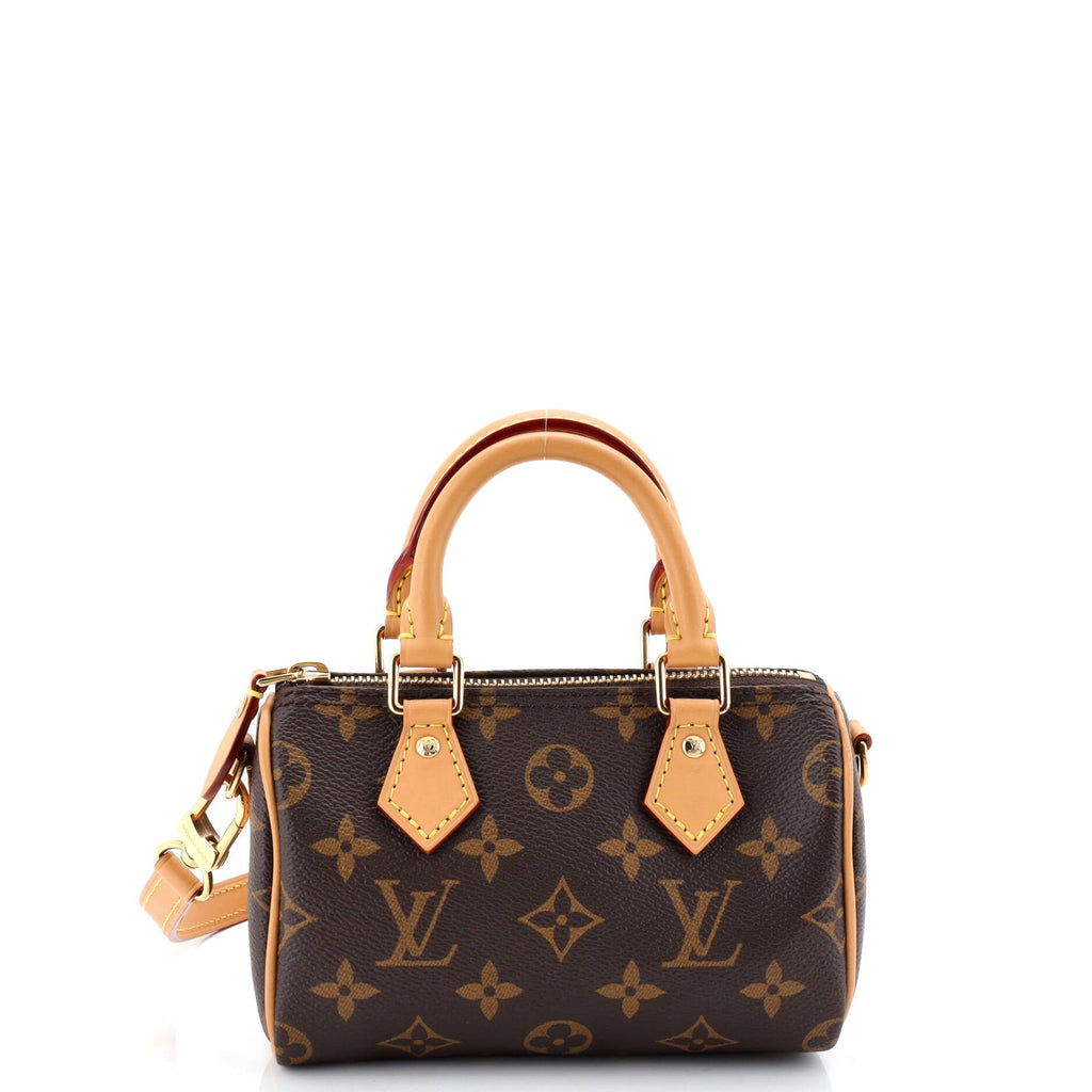 Speedy Bandouliere NM Bag Monogram Canvas Nano