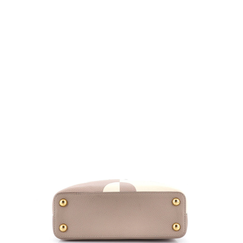 Capucines Bag Monogram Giant Flower Leather BB