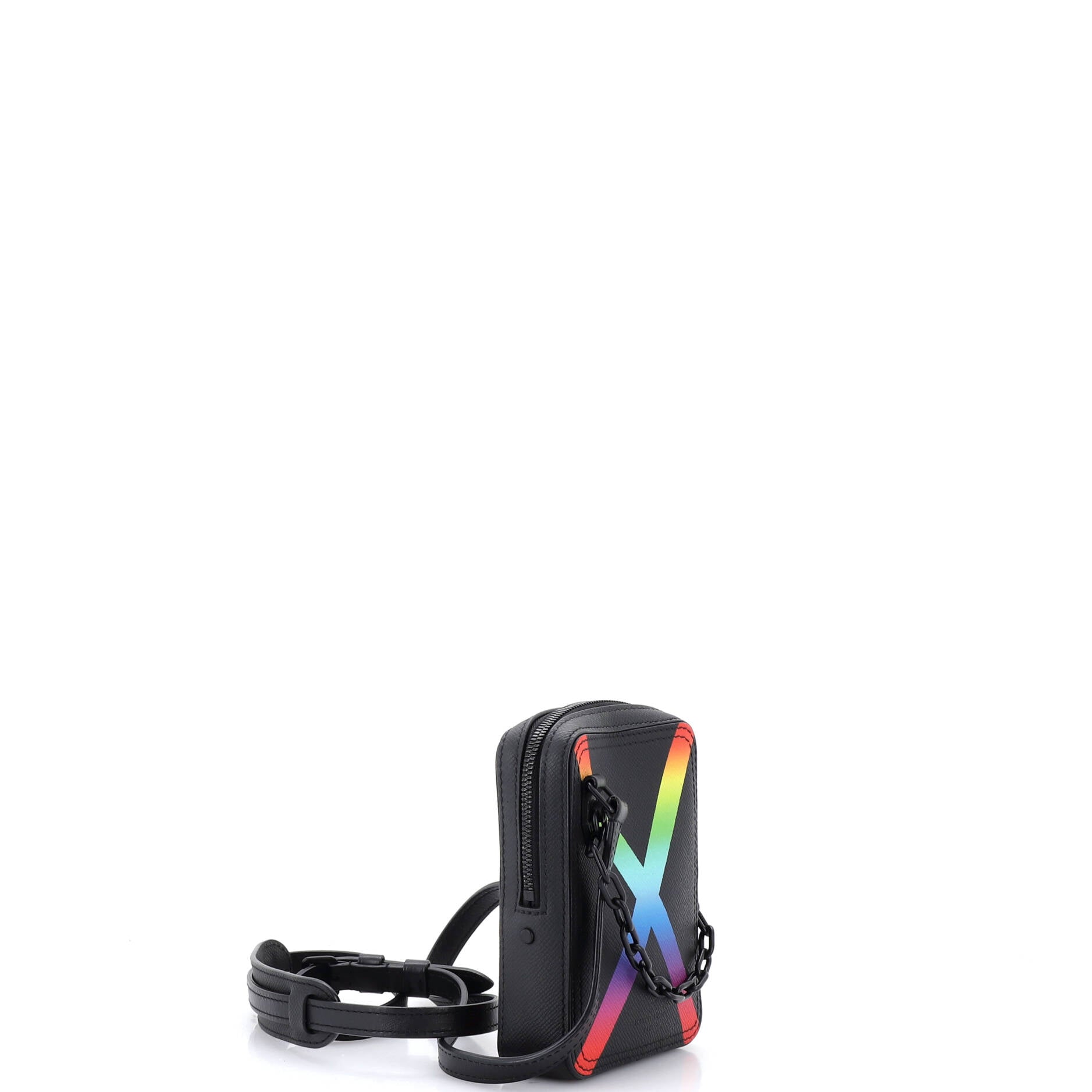 Danube Messenger Bag Rainbow Taiga Leather