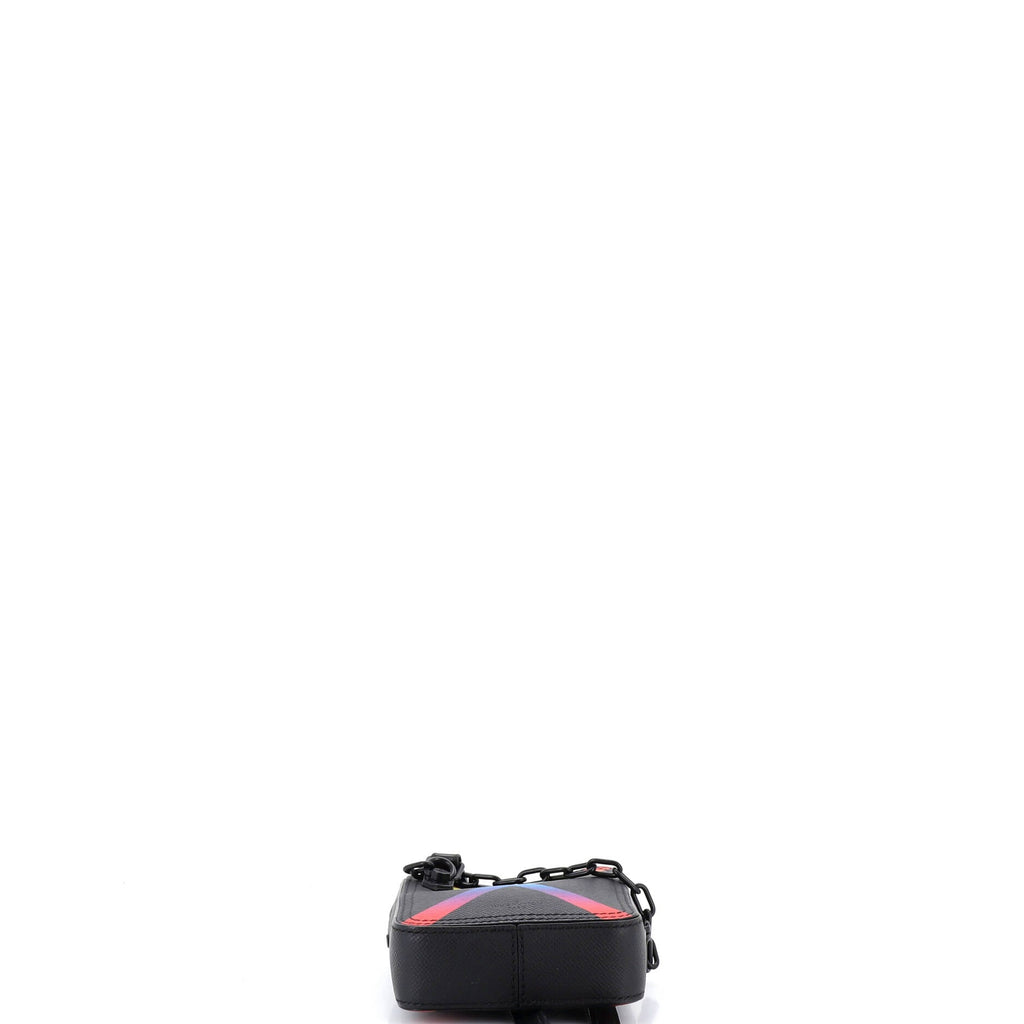 Danube Messenger Bag Rainbow Taiga Leather