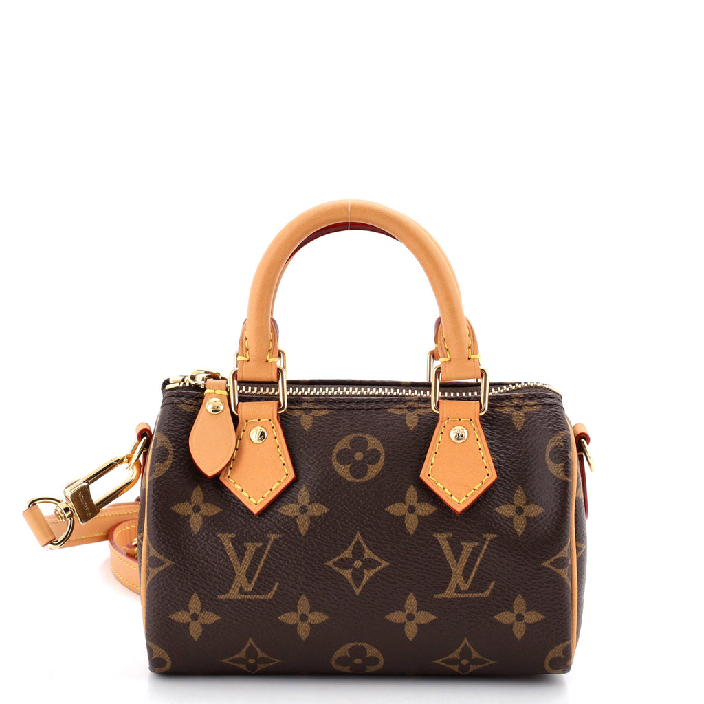 Speedy Bandouliere NM Bag Monogram Canvas Nano