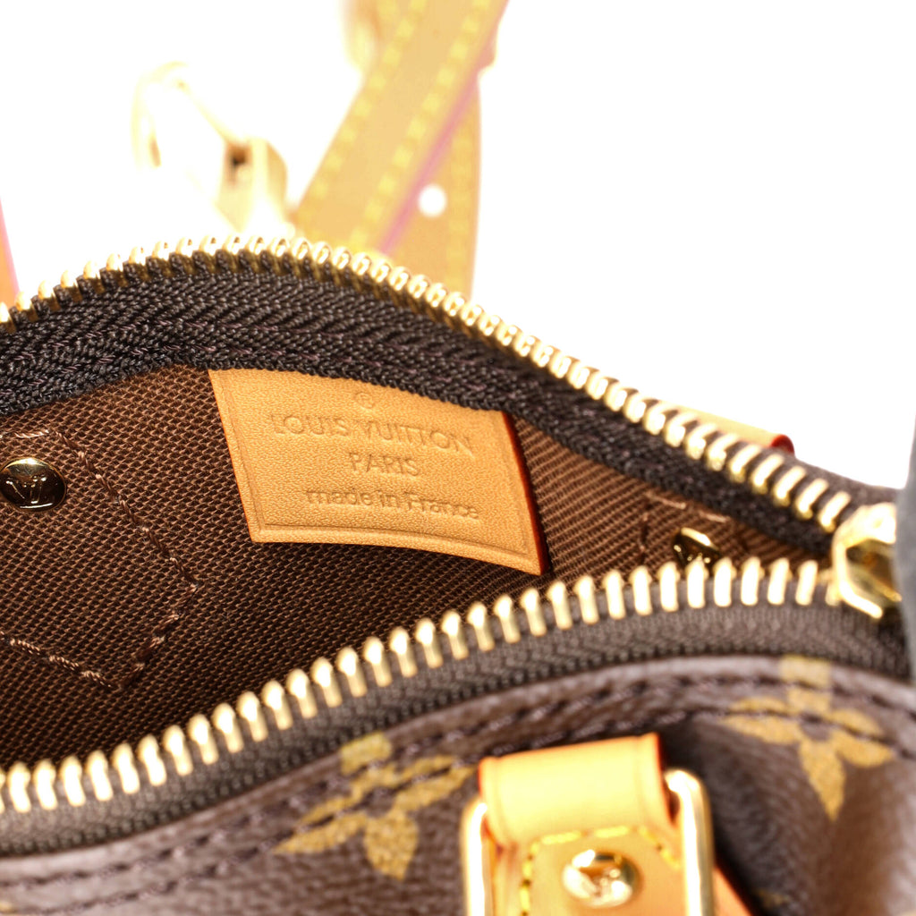 Speedy Bandouliere NM Bag Monogram Canvas Nano