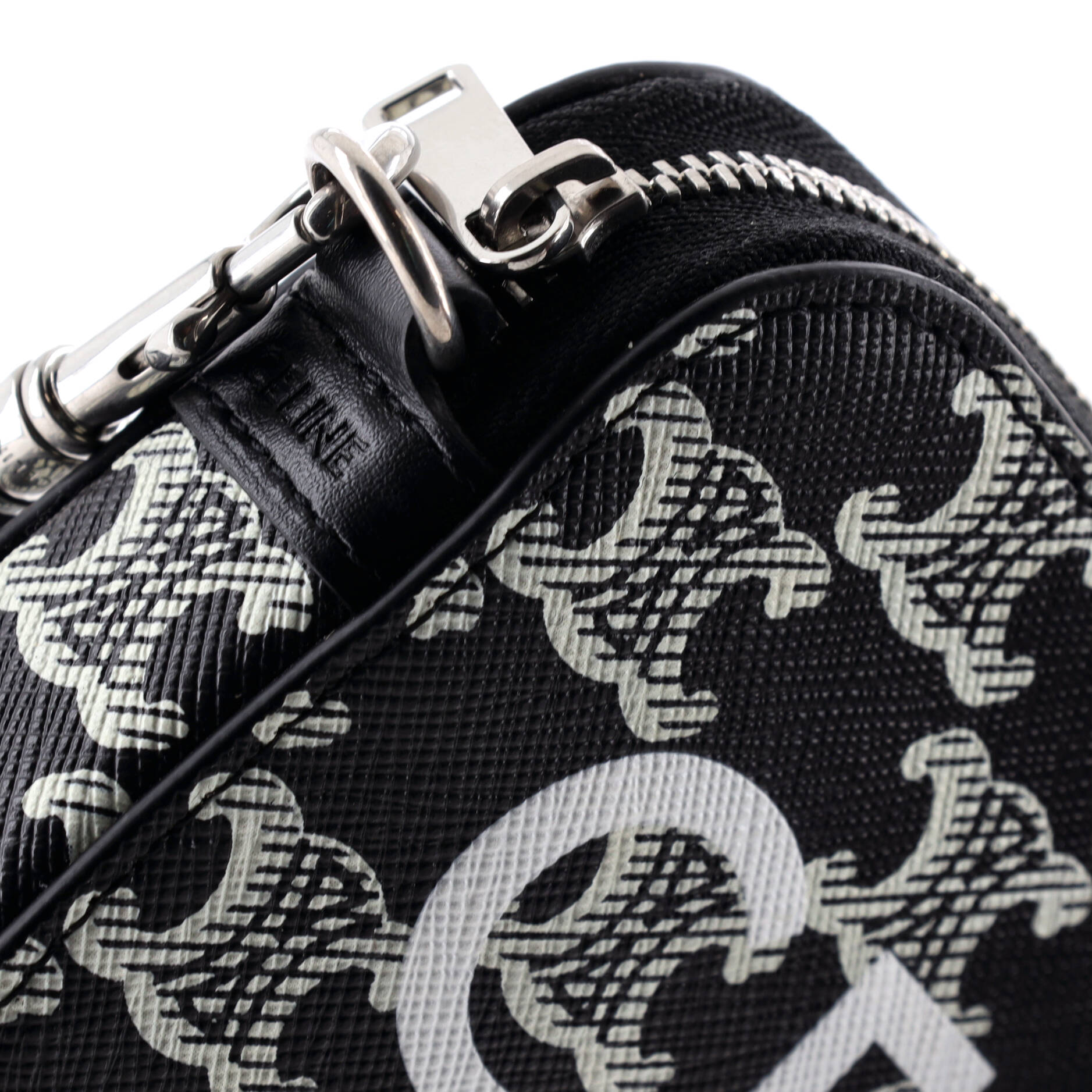Horizontal Pouch Crossbody Bag Logo Triomphe Coated Canvas