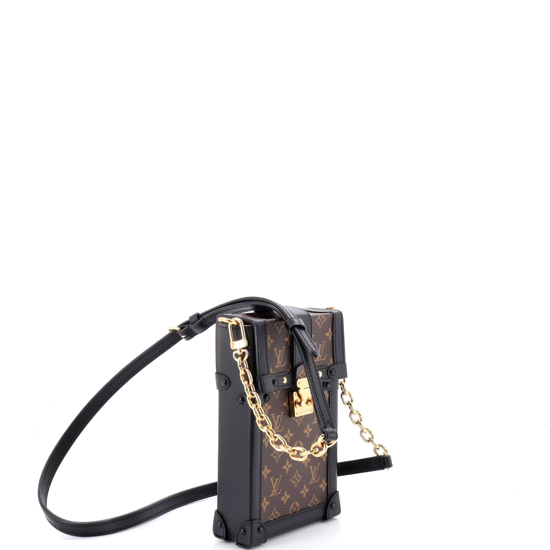 Vertical Trunk Pochette Monogram Canvas