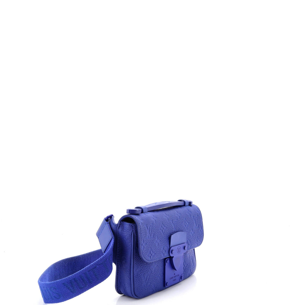 S Lock Sling Bag Monogram Taurillon Leather