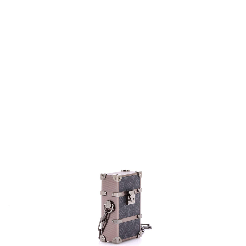 Trunk Box Pouch Monogram Eclipse Canvas