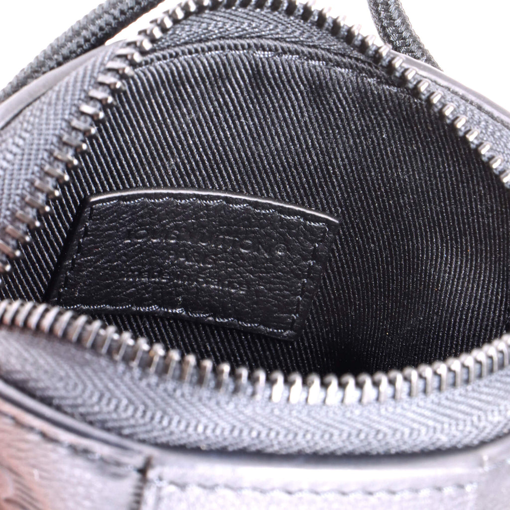 Lace Up Pouch Monogram Shadow Leather