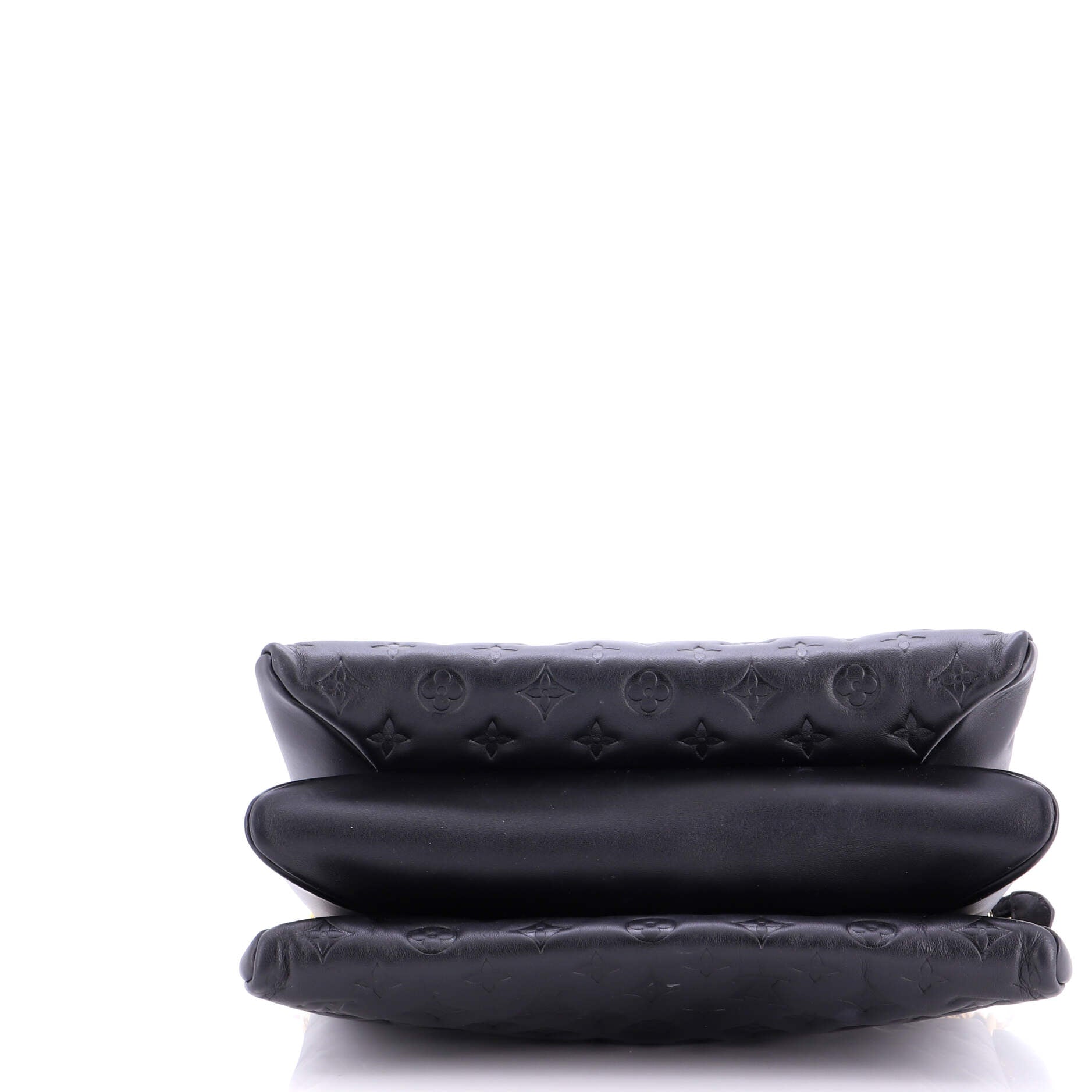 Coussin Bag Monogram Embossed Lambskin MM