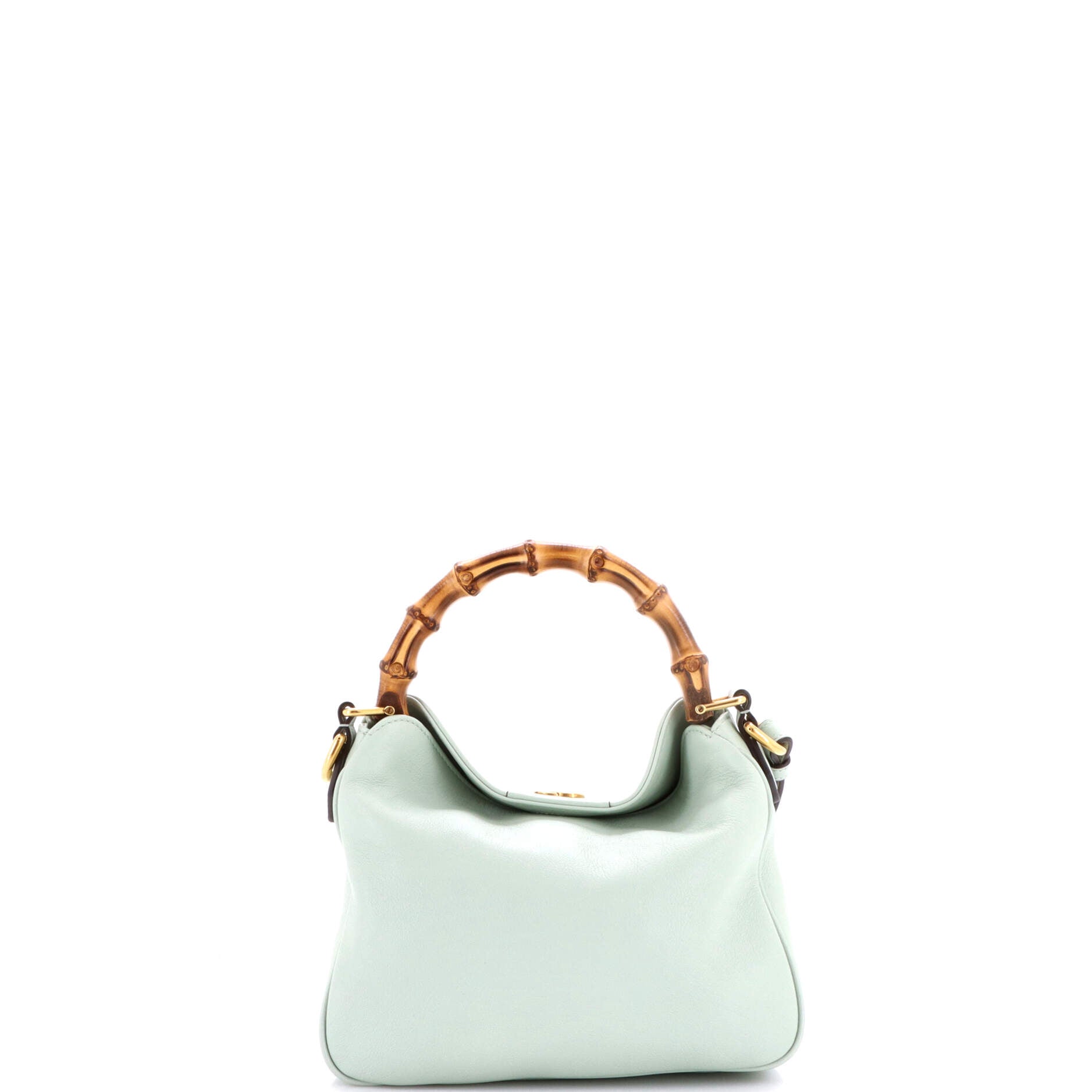 Diana NM Bamboo Shoulder Bag Leather Small