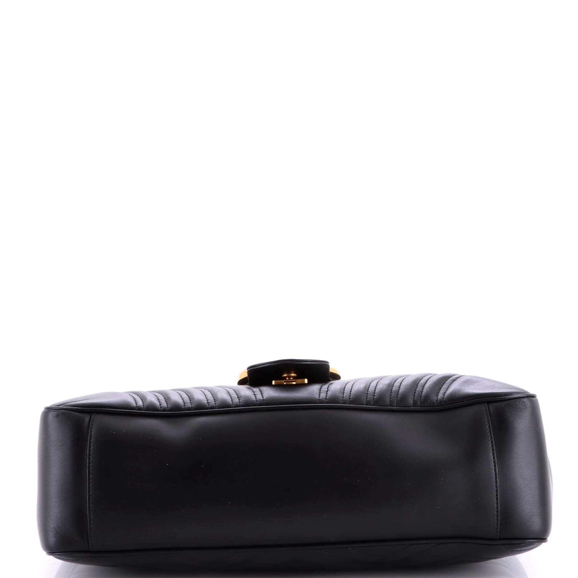 GG Marmont Flap Bag Matelasse Leather Large
