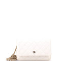 Wallet on Chain Quilted Caviar