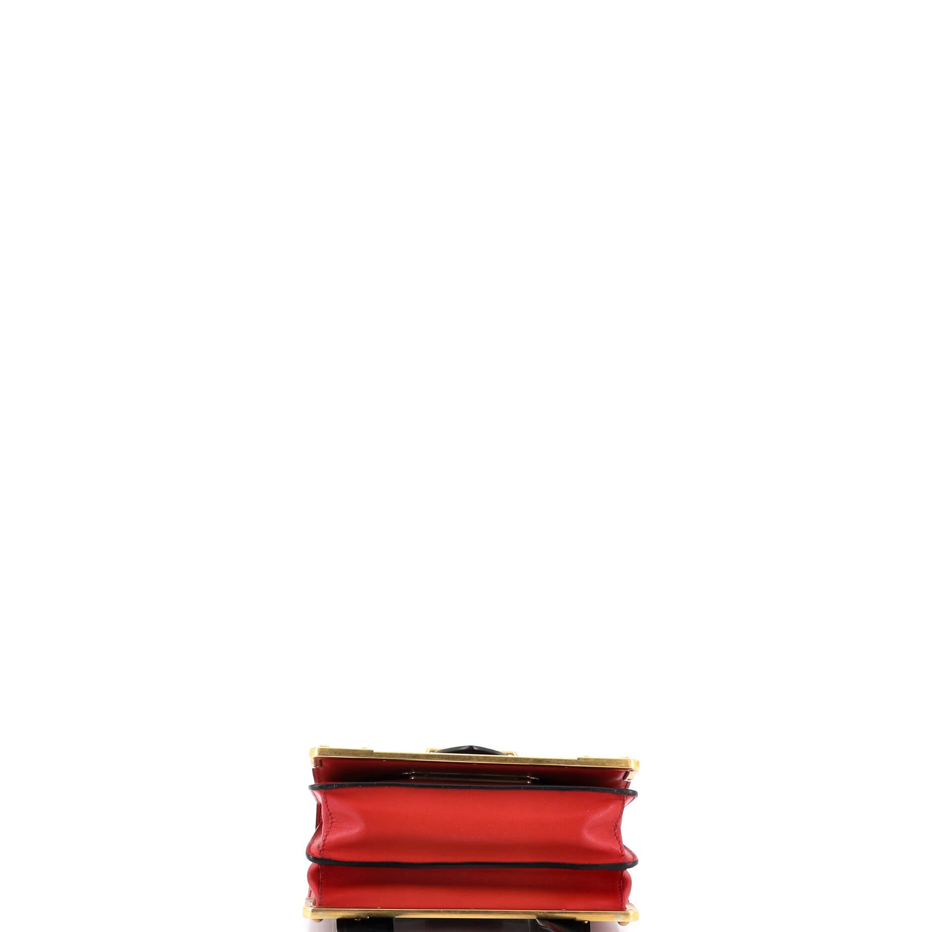Cahier Crossbody Bag Leather and Saffiano Leather Small
