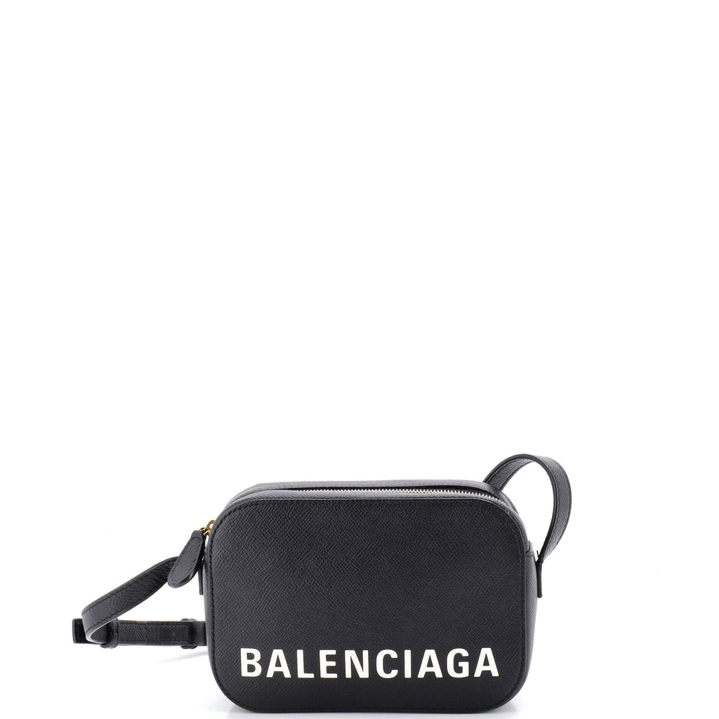 Logo Ville Camera Bag Leather XS