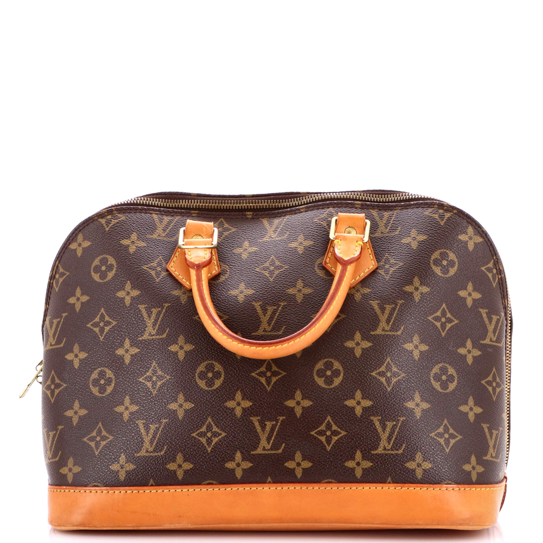 Vintage Alma Handbag Monogram Canvas PM