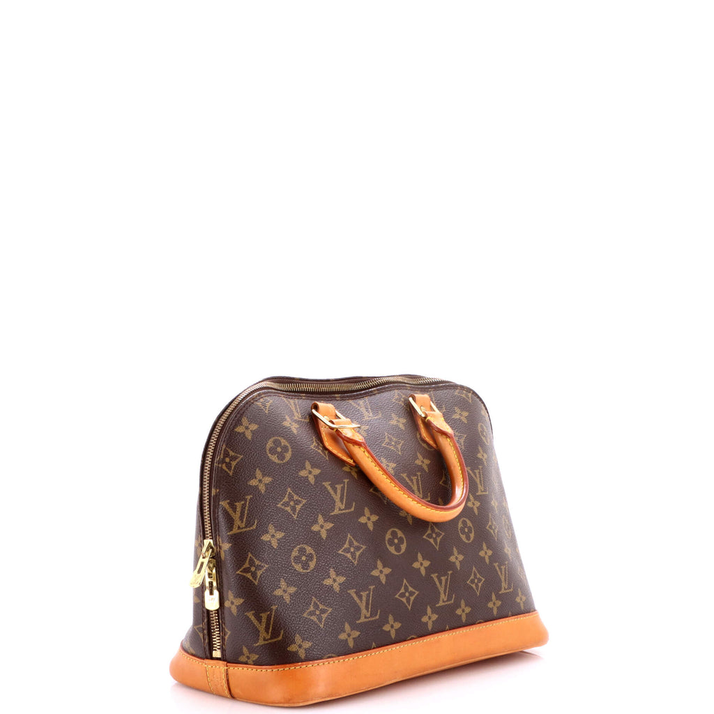 Vintage Alma Handbag Monogram Canvas PM