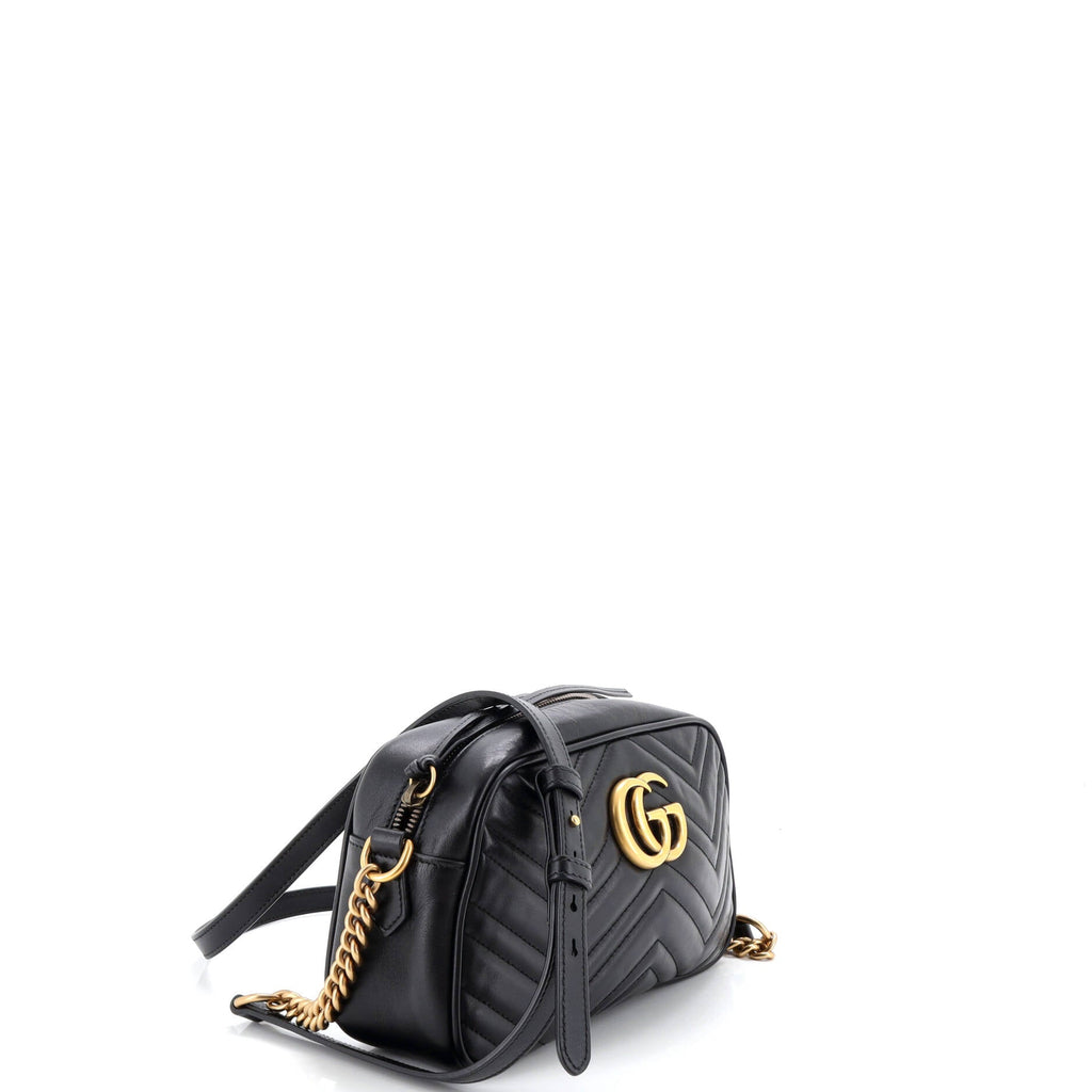 GG Marmont Shoulder Bag Matelasse Leather Small
