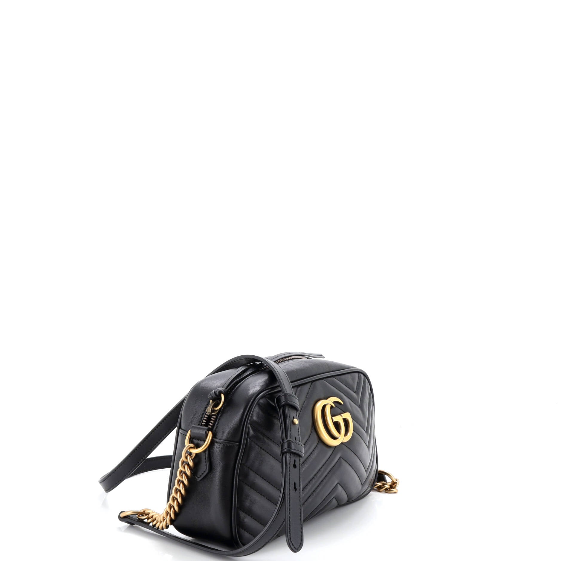GG Marmont Shoulder Bag Matelasse Leather Small