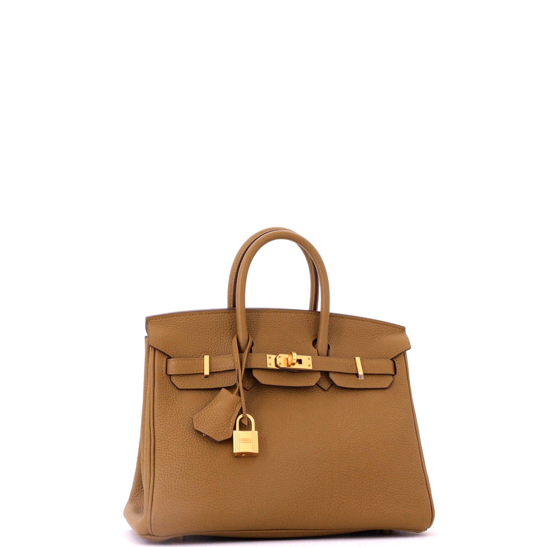 Birkin Handbag Bronze Dore Togo with Gold Hardware 25