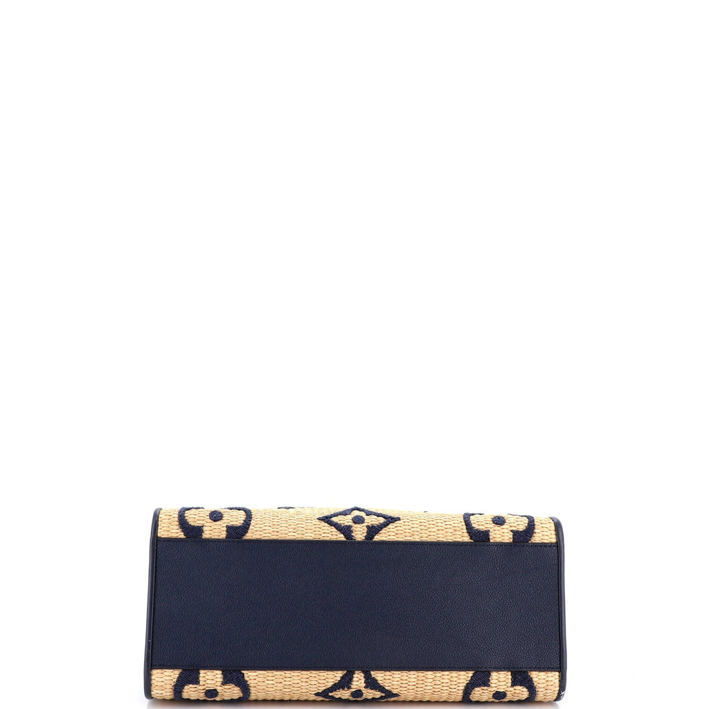 OnTheGo Tote Monogram Giant Raffia MM