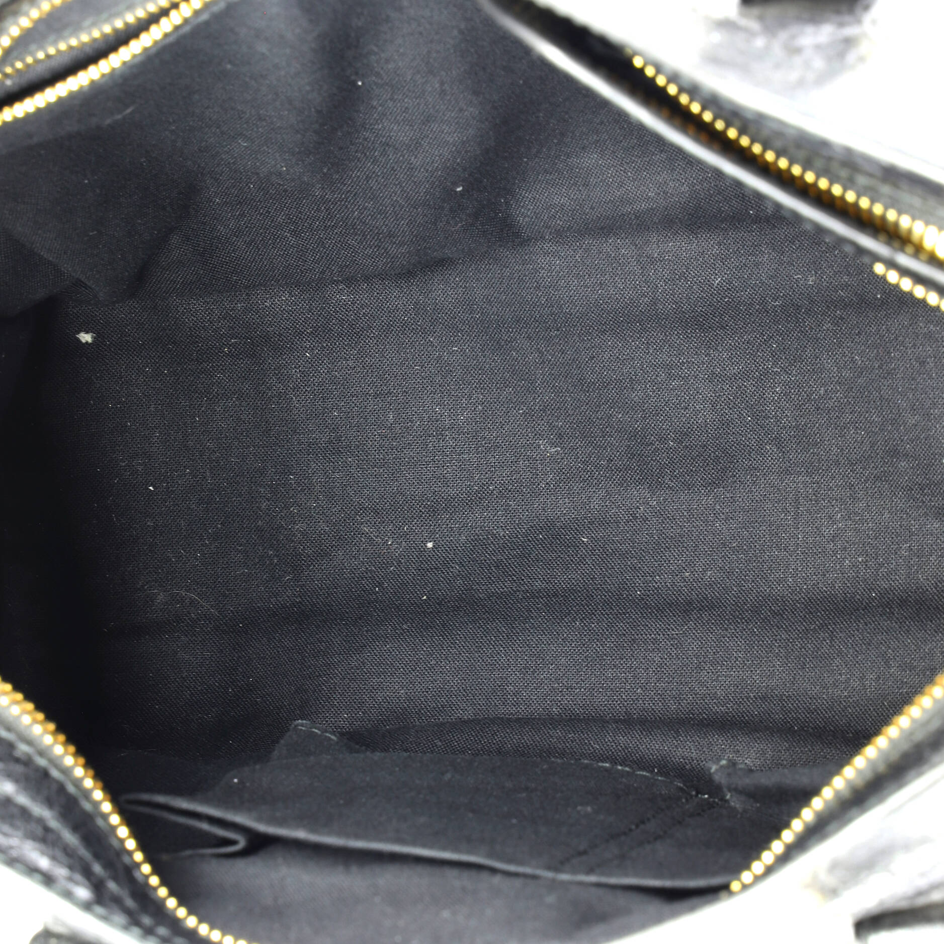 Logo Strap City Classic Studs Bag Leather Small