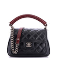 Prestige Flap Bag Quilted Calfskin Medium
