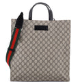 Convertible Soft Open Tote GG Coated Canvas Tall