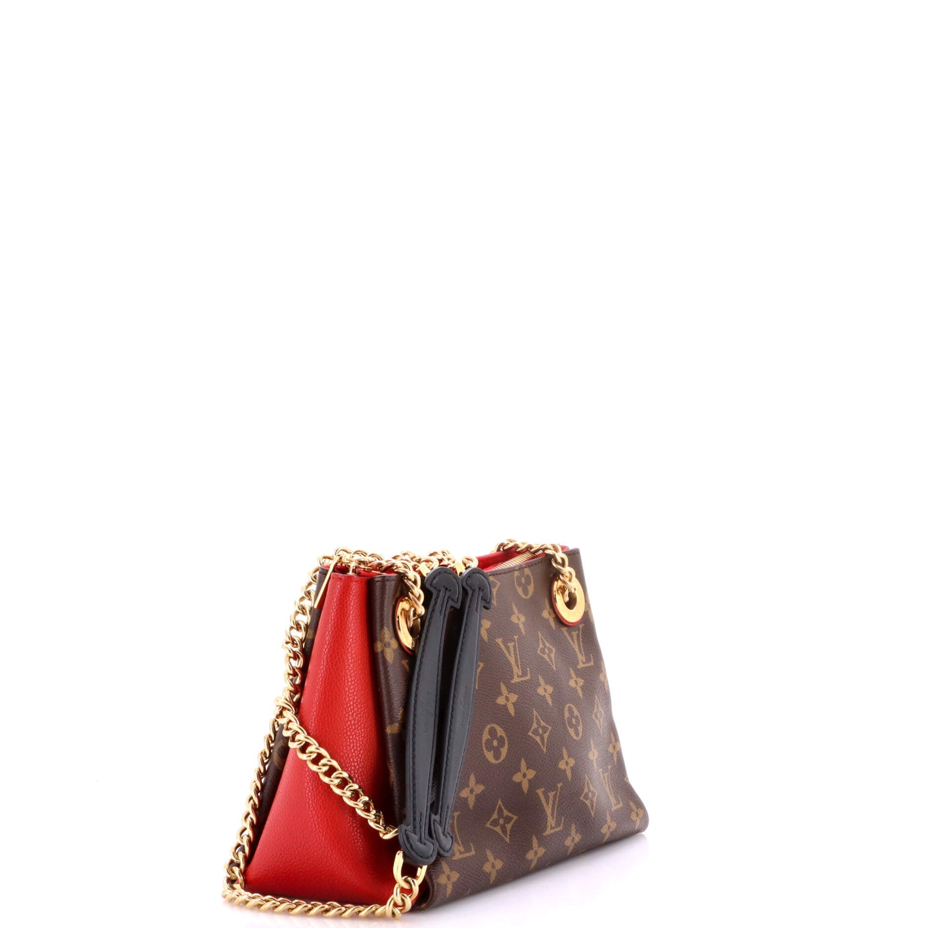Surene Handbag Monogram Canvas with Leather BB