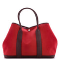 Garden Party Tote Toile and Leather 36