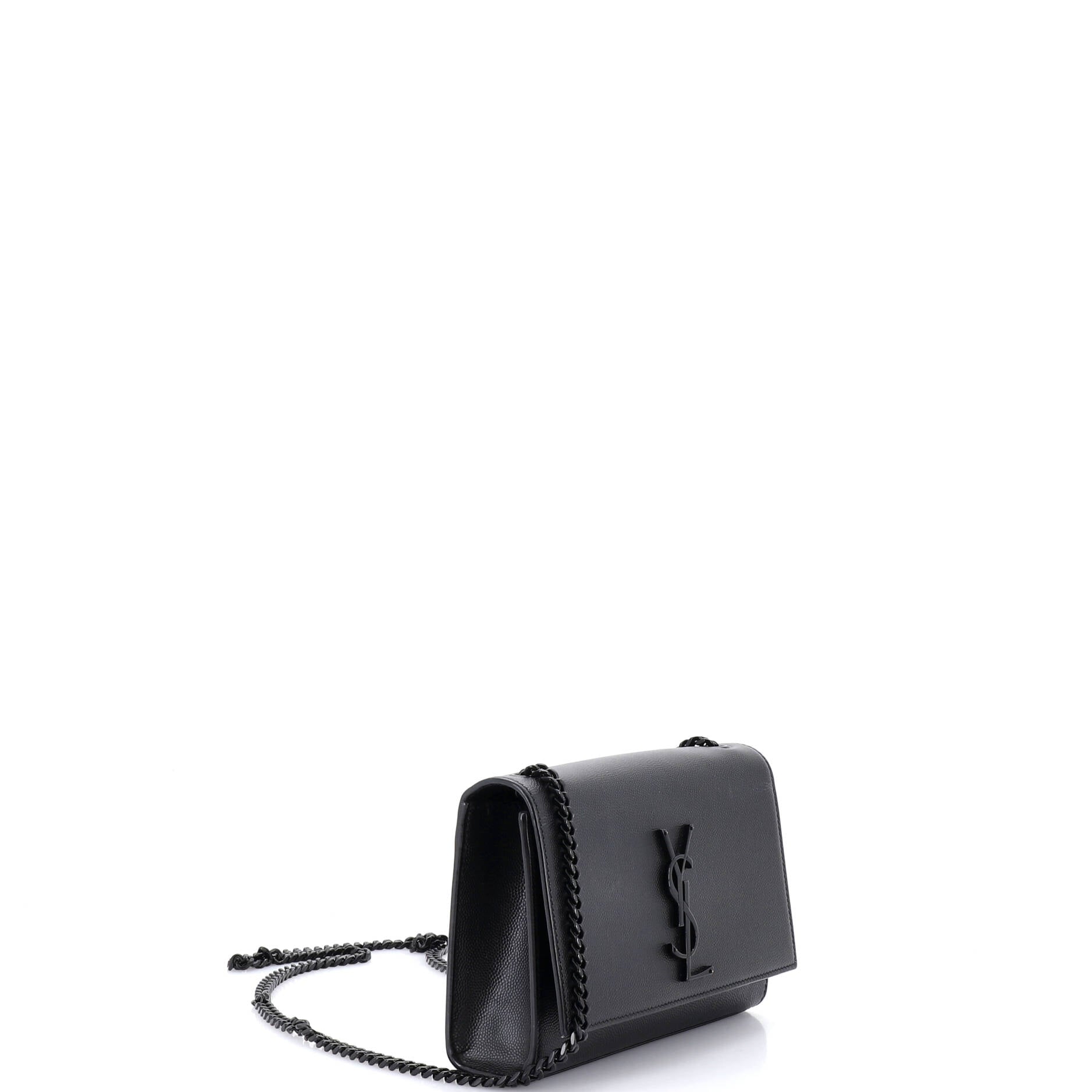 Classic Monogram Crossbody Bag Grainy Leather Small