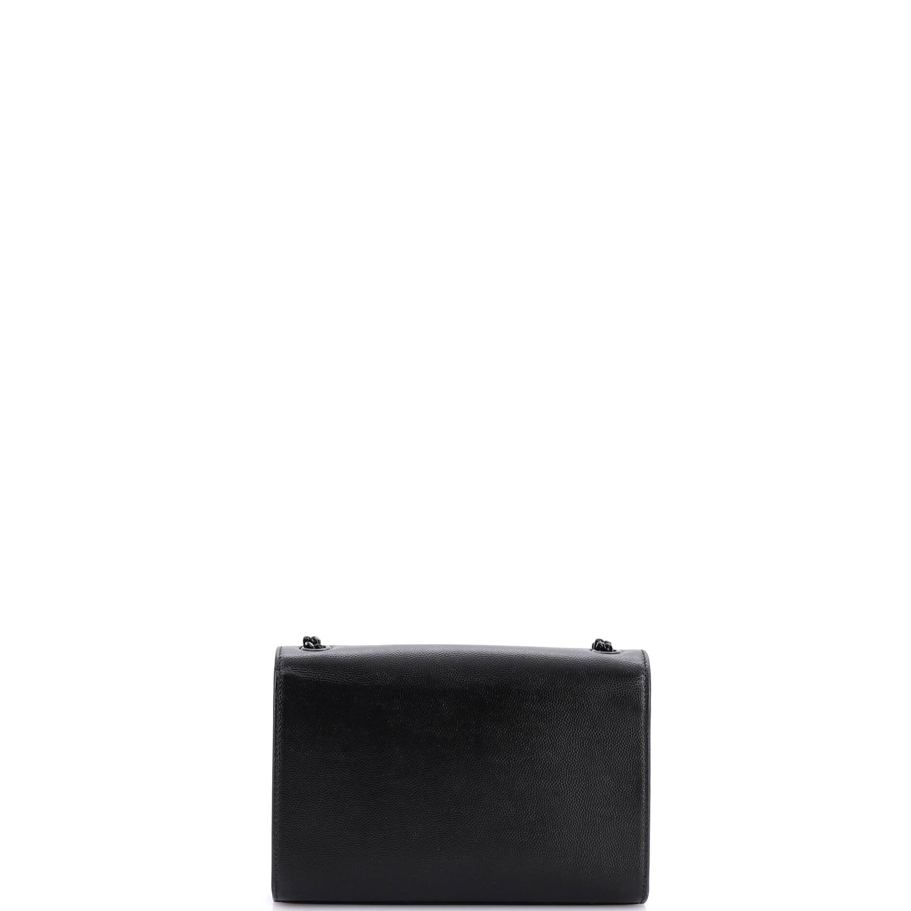 Classic Monogram Crossbody Bag Grainy Leather Small