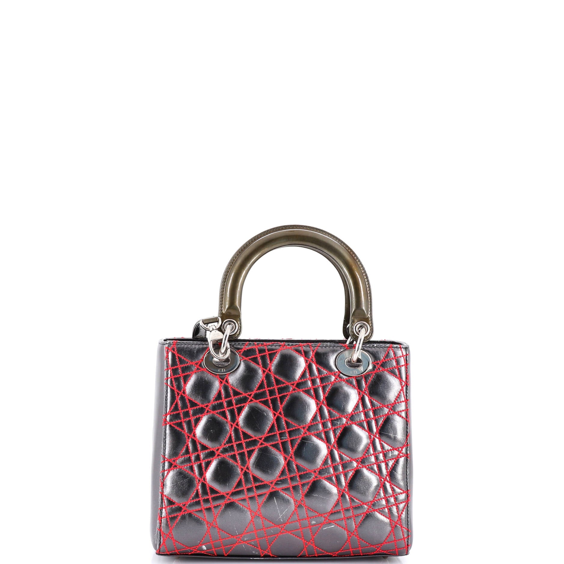 Lady Dior Bag Anselm Reyle Cannage Quilt Leather Medium