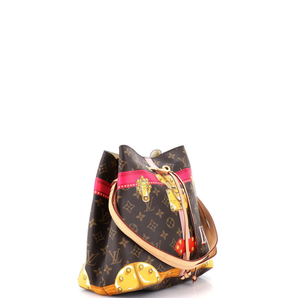 NeoNoe Handbag Limited Edition Summer Trunks Monogram Canvas
