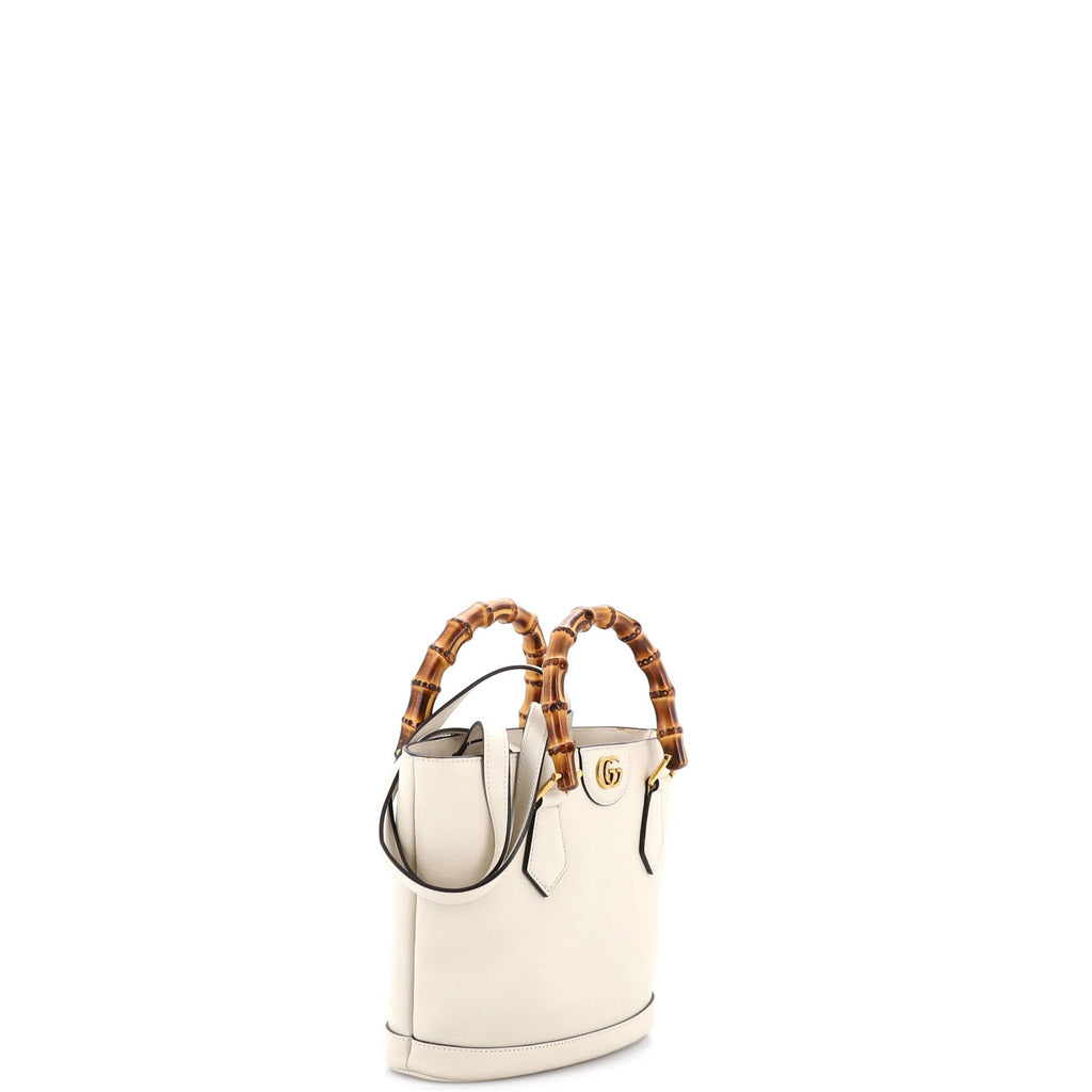 Diana Convertible Bucket Bag Leather Small