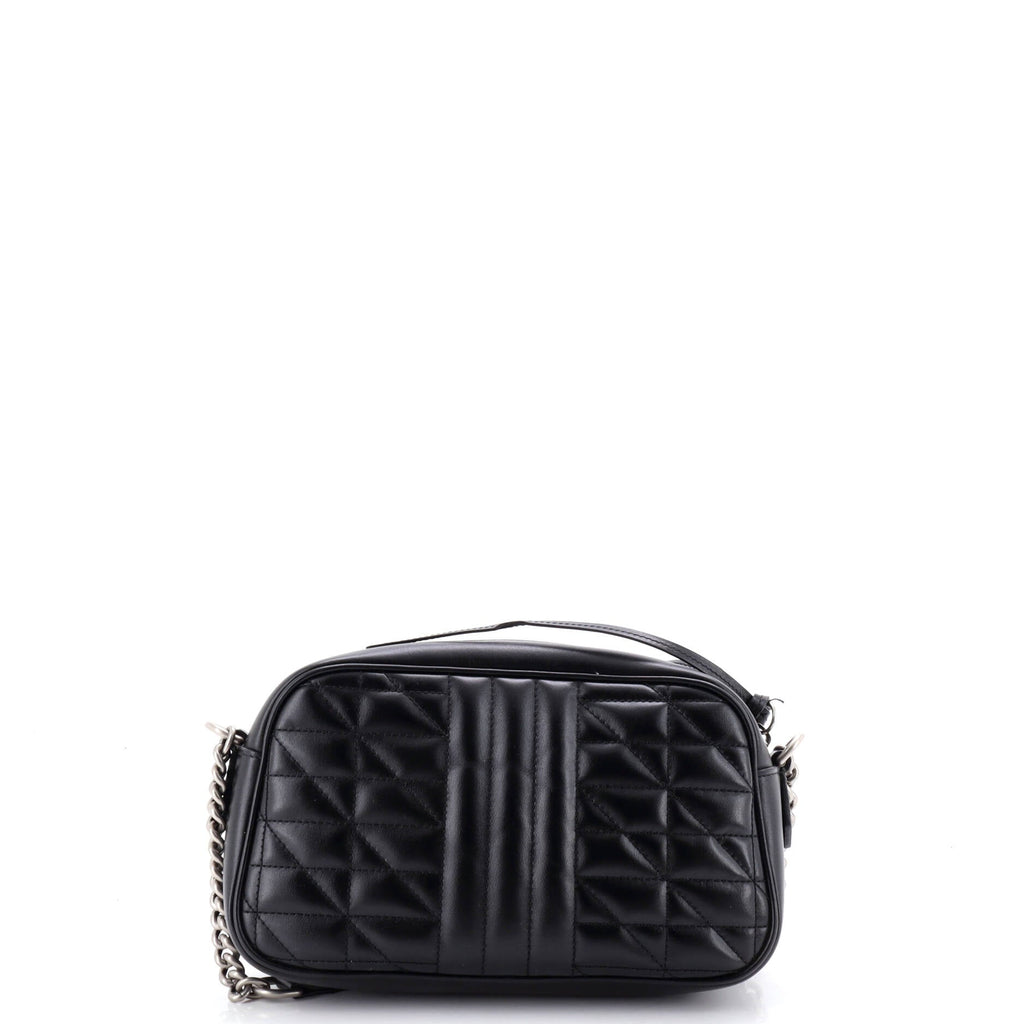 GG Marmont Shoulder Bag Mixed Matelasse Leather Small
