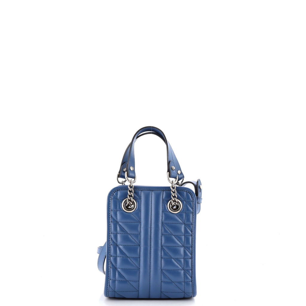 GG Marmont Handle Crossbody Bag Matelasse Leather Mini