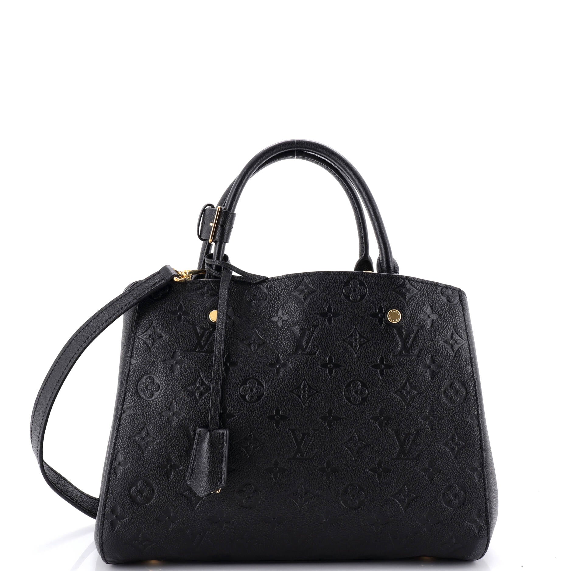 Montaigne Handbag Monogram Empreinte Leather MM