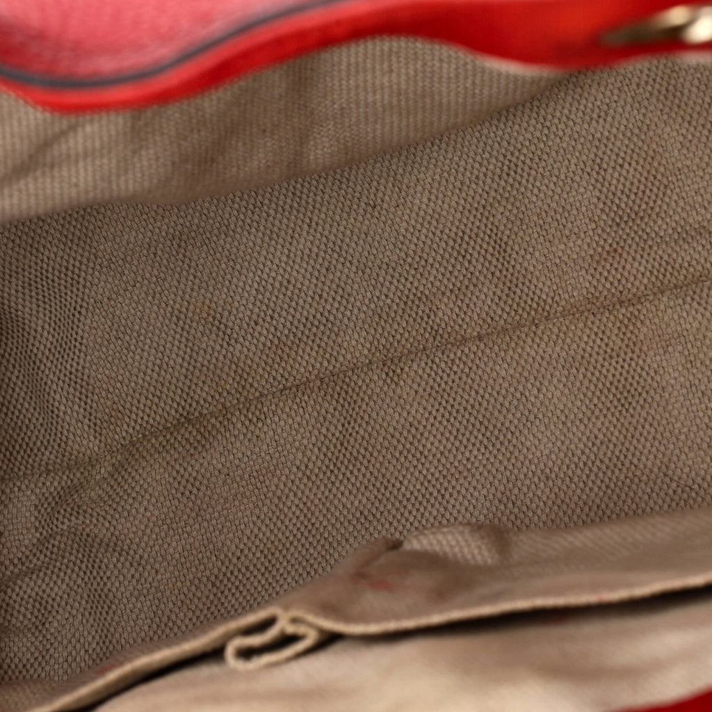 Soho Chain Strap Shoulder Bag Leather Medium