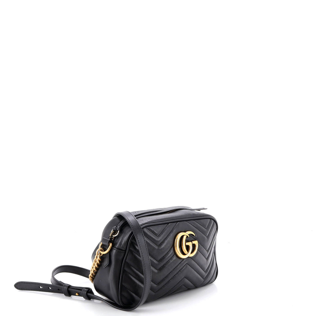 GG Marmont Shoulder Bag Matelasse Leather Small